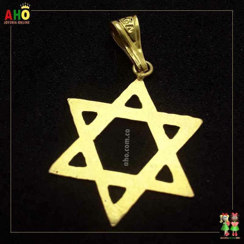 Dije Estrella de David Oro18K