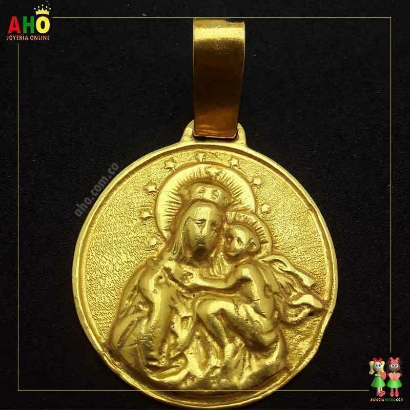 Dije Corazon de Jesus Oro18K