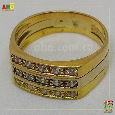 Anillo en Oro para Hombre Oro18k