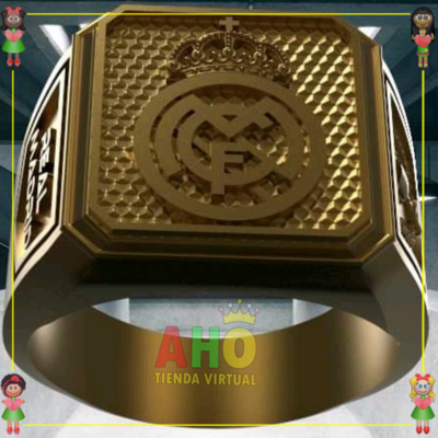 Anillo Real Madrid Oro18k