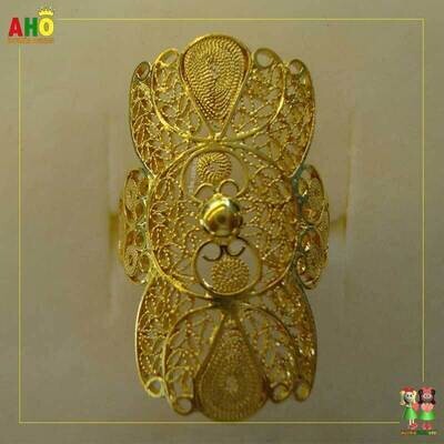 Anillo Filigrana Arte Chocoano Oro18k