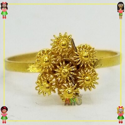 Anillo Filigrana Oro 18k