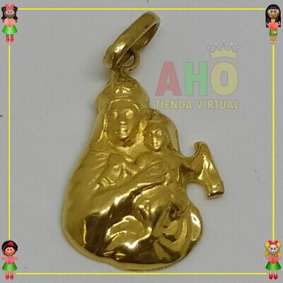 Dije Virgen Oro18k