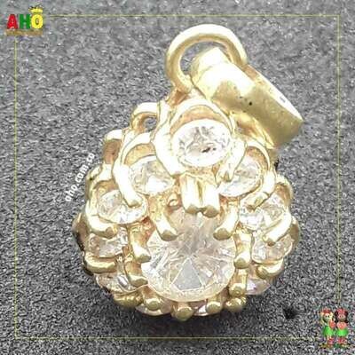 Dije Zircones Oro18k