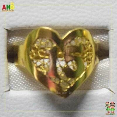 Anillo Quinces Oro18k
