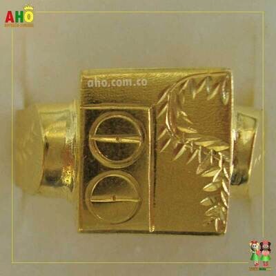 Anillo en Oro para Hombre Oro18k