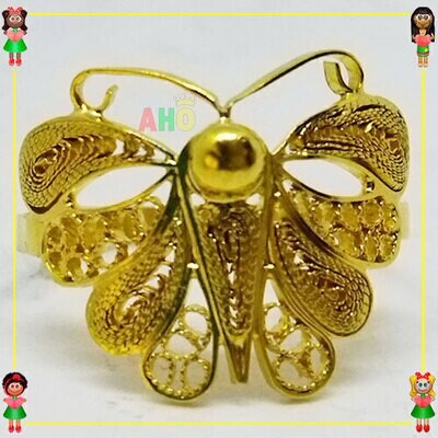 Anillo Mariposa Oro18k