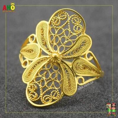 Anillo Filigrana Arte Chocoano Oro18k