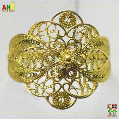 Anillo Filigrana Arte Chocoano Oro18k
