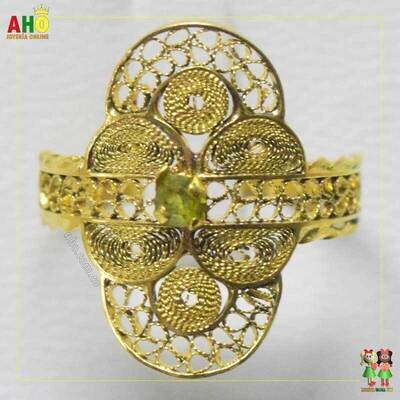 Anillo Filigrana Arte Chocoano Oro18k