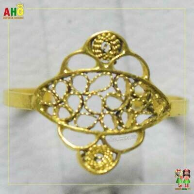 Anillo Filigrana Arte Chocoano Oro18k