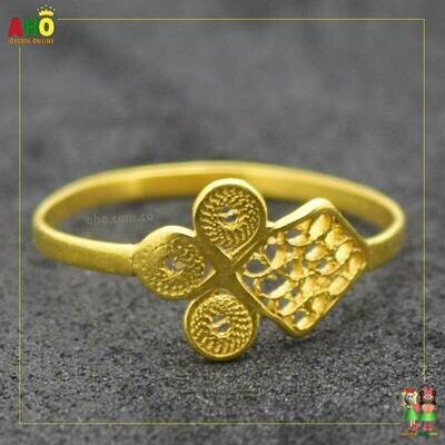 Anillo Filigrana Arte Chocoano Oro18k