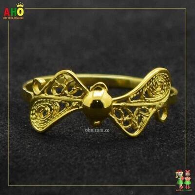 Anillo Filigrana Arte Chocoano Oro18k