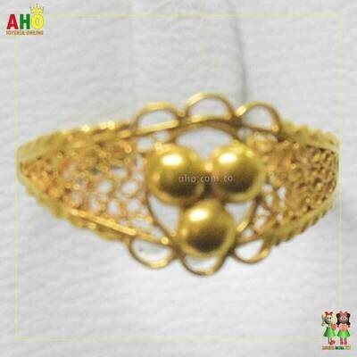Anillo Filigrana Arte Chocoano Oro18k