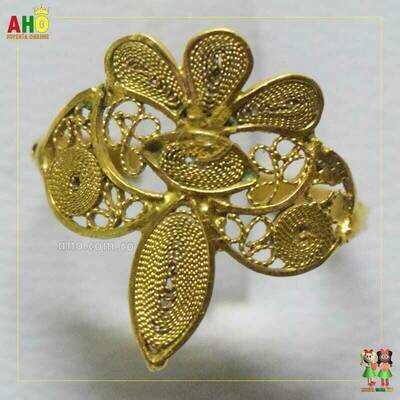 Anillo Filigrana Arte Chocoano Oro18k