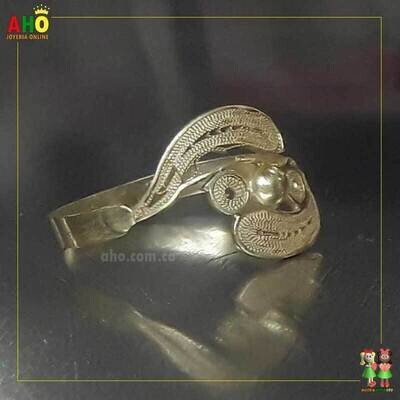 Anillo Filigrana Arte Chocoano Oro18k