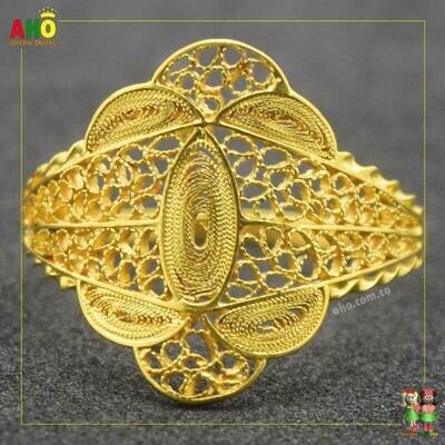 Anillo Filigrana Arte Chocoano Oro18k
