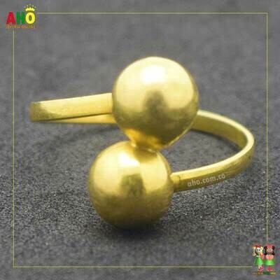 Anillo Tu y Yo Oro18k