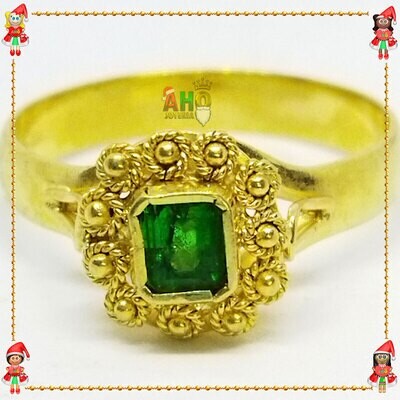 Anillo Filigrana Arte Chocoano Oro18k