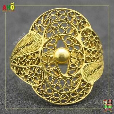 Anillo Filigrana Arte Chocoano Oro18k