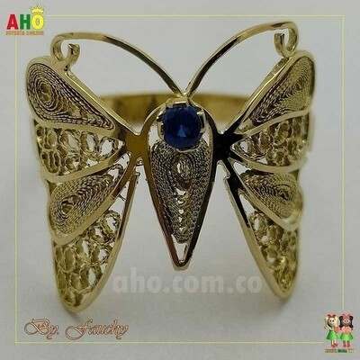 Anillo Fauchy Mariposa Oro18k