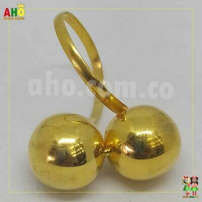 Anillo Tu y Yo Oro18k