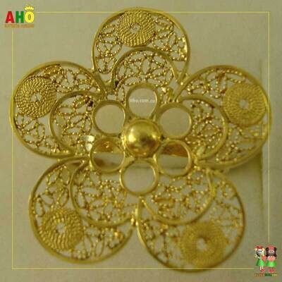 Anillo Filigrana Arte Chocoano Oro18k