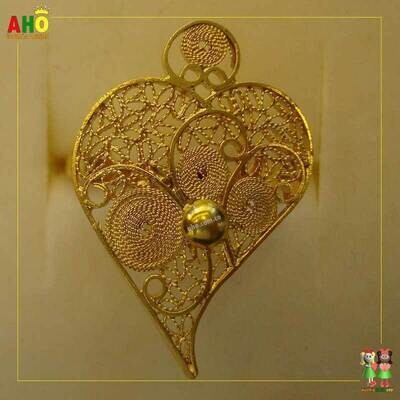 Anillo Filigrana Arte Chocoano Oro18k