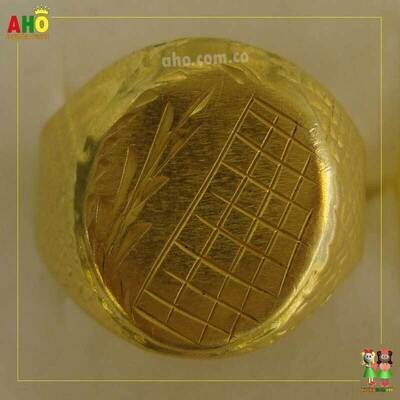 Anillo en Oro para Hombre Oro18k