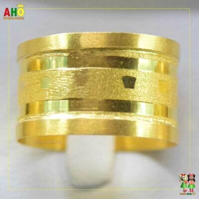 Anillo Tubo en Oro Chocoano Oro18k