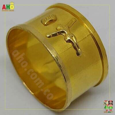 Anillo Tubo en Oro Chocoano Oro18k