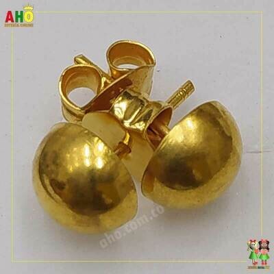 Topos media bola Oro18k