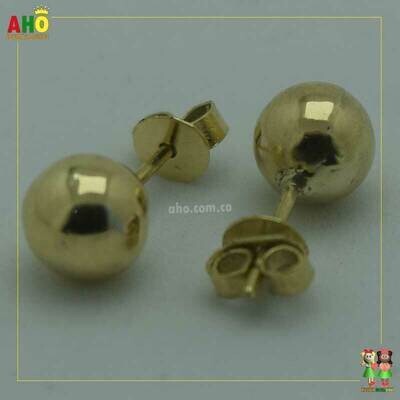 Topos bola Oro18k