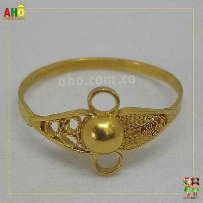 Anillo Niños filigrana Oro18k
