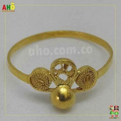 Anillo Niños filigrana Oro18k