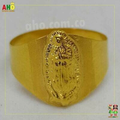 Anillo Virgen Niños Oro18k