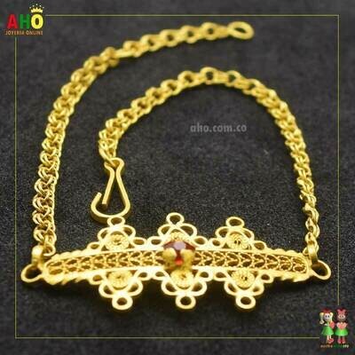 Pulsera Filigrana Oro18k