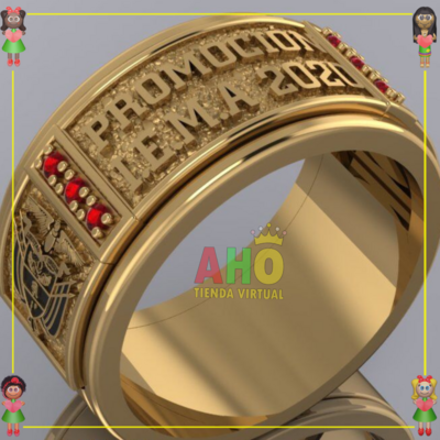 Anillo Grados Oro18k