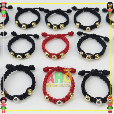 Anillo Tejido Macrame Oro18k