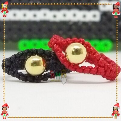 Anillo Tejido Macrame Oro18k