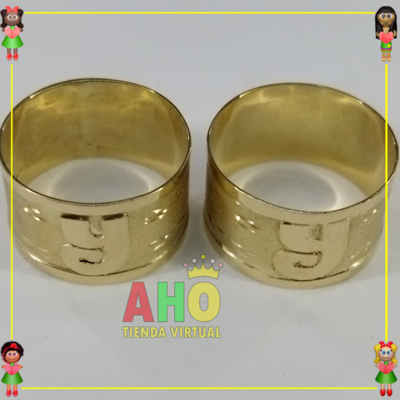 Anillo Tubo en Oro Chocoano Oro18k