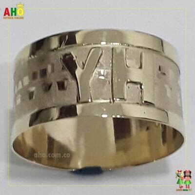 Anillo Tubo en Oro Chocoano Oro18k