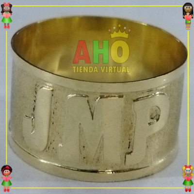 Anillo Tubo en Oro Chocoano Oro18k