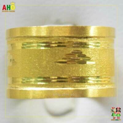 Anillo Tubo en Oro Chocoano Oro18k
