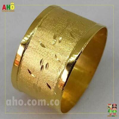 Anillo Tubo en Oro Chocoano Oro18k