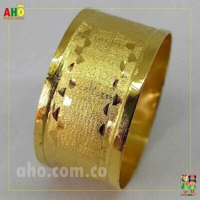 Anillo Tubo en Oro Chocoano Oro18k