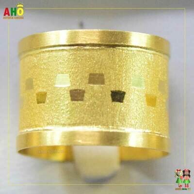 Anillo Tubo en Oro Chocoano Oro18k