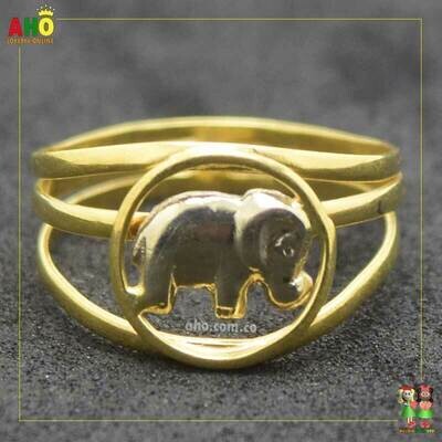 Anillo Elefante Oro18k