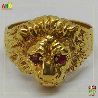 Anillo Leon Oro18k