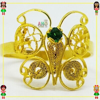 Anillo Mariposa Oro18k